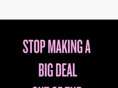 How to stop making everything a big deal How to stop making everything a big deal