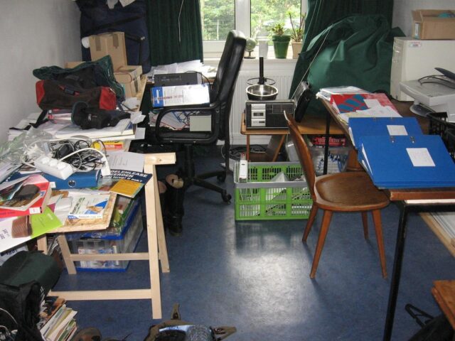 How to deal with a hoarder parent